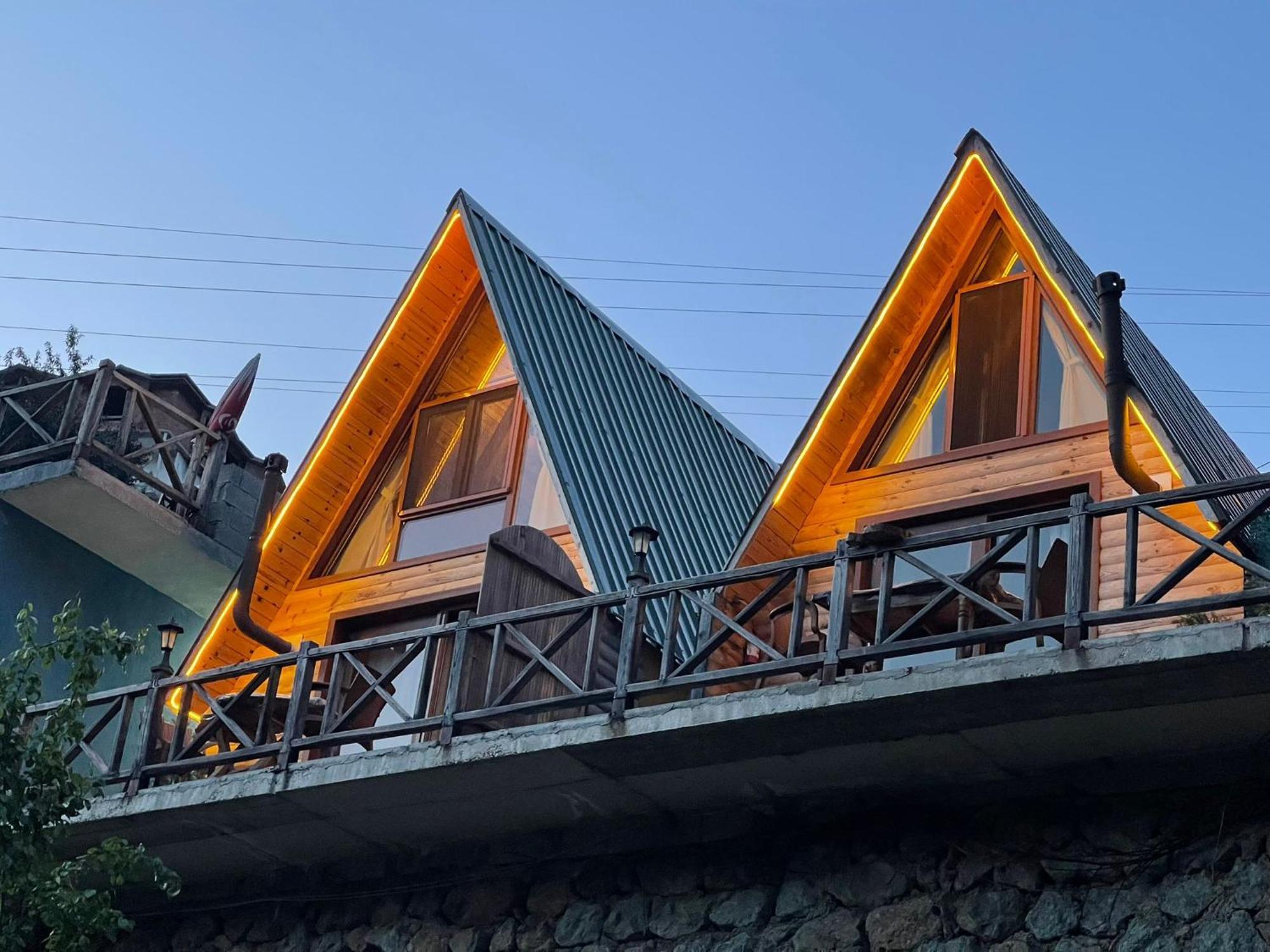 Purkinora Bungalov Çamlıhemşin 外观 照片